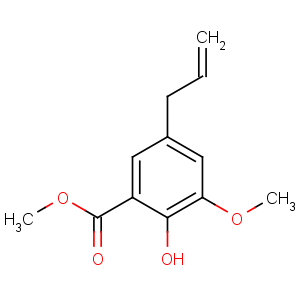 CAS No:85614-43-3 methyl 2-hydroxy-3-methoxy-5-prop-2-enylbenzoate