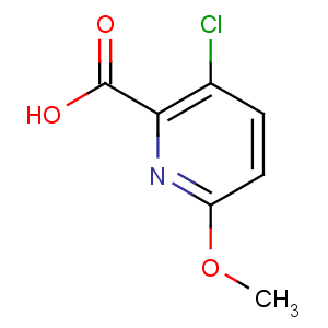 CAS No:856836-44-7 3-chloro-6-methoxypyridine-2-carboxylic acid