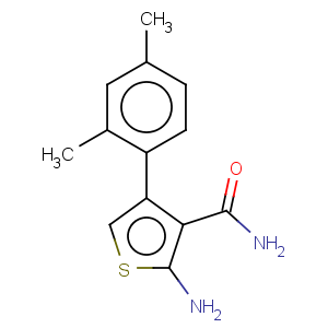 CAS No:856937-29-6 2-Amino-4-(2,4-dimethyl-phenyl)-thiophene-3-carboxylic acid amide