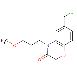 CAS No:857272-02-7 6-(chloromethyl)-4-(3-methoxypropyl)-1,4-benzoxazin-3-one