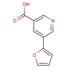 CAS No:857283-84-2 5-(furan-2-yl)pyridine-3-carboxylic acid