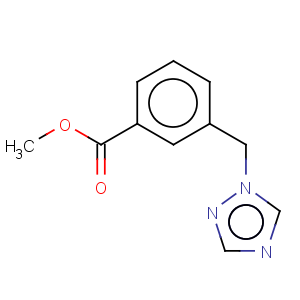 CAS No:857284-24-3 Benzoic acid,3-(1H-1,2,4-triazol-1-ylmethyl)-, methyl ester
