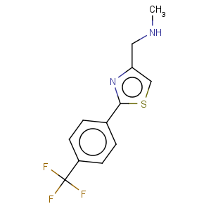 CAS No:857284-26-5 4-Thiazolemethanamine,N-methyl-2-[4-(trifluoromethyl)phenyl]-