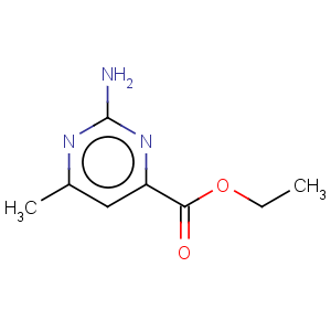 CAS No:857410-67-4 4-Pyrimidinecarboxylicacid, 2-amino-6-methyl-, ethyl ester