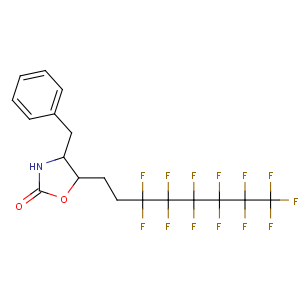 CAS No:857637-92-4 (4S,5R)-4-benzyl-5-(3,3,4,4,5,5,6,6,7,7,8,8,8-tridecafluorooctyl)-1,<br />3-oxazolidin-2-one