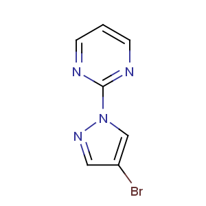 CAS No:857641-46-4 2-(4-bromopyrazol-1-yl)pyrimidine