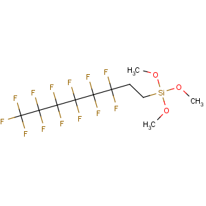 CAS No:85857-16-5 trimethoxy(3,3,4,4,5,5,6,6,7,7,8,8,8-tridecafluorooctyl)silane
