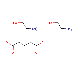 CAS No:85896-18-0 bis[(2-hydroxyethyl)ammonium] glutarate