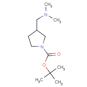 CAS No:859027-48-8 tert-butyl (3R)-3-[(dimethylamino)methyl]pyrrolidine-1-carboxylate