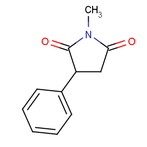 CAS No:86-34-0 1-methyl-3-phenylpyrrolidine-2,5-dione