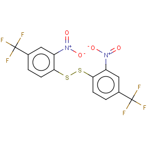 CAS No:860-39-9 Disulfide,bis[2-nitro-4-(trifluoromethyl)phenyl]