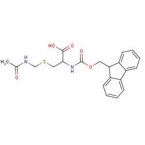 CAS No:86060-81-3 (2R)-3-(acetamidomethylsulfanyl)-2-(9H-fluoren-9-ylmethoxycarbonylamino)<br />propanoic acid