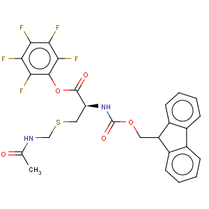 CAS No:86060-96-0 L-Cysteine,S-[(acetylamino)methyl]-N-[(9H-fluoren-9-ylmethoxy)carbonyl]-,pentafluorophenyl ester (9CI)