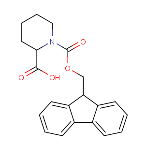 CAS No:86069-86-5 (2S)-1-(9H-fluoren-9-ylmethoxycarbonyl)piperidine-2-carboxylic acid