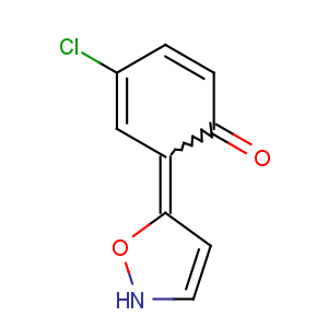 CAS No:86176-56-9 4-chloro-6-(2H-1,2-oxazol-5-ylidene)cyclohexa-2,4-dien-1-one