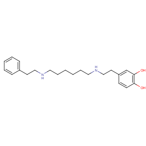 CAS No:86197-47-9 4-[2-[6-(2-phenylethylamino)hexylamino]ethyl]benzene-1,2-diol