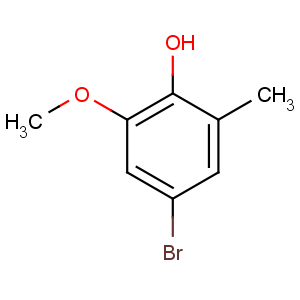 CAS No:86232-54-4 4-bromo-2-methoxy-6-methylphenol