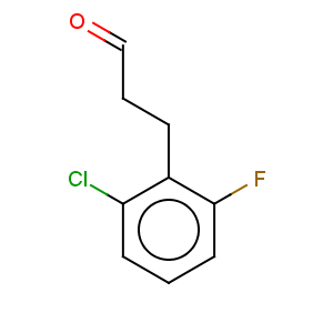 CAS No:862574-71-8 Benzenepropanal,2-chloro-6-fluoro-