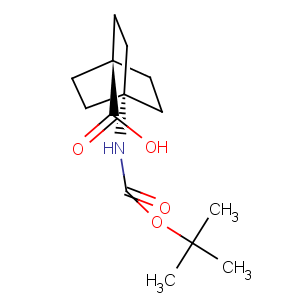 CAS No:863304-76-1 4-(tert-butoxycarbonylamino)bicyclo[2.2.2]octane-1-carboxylic acid