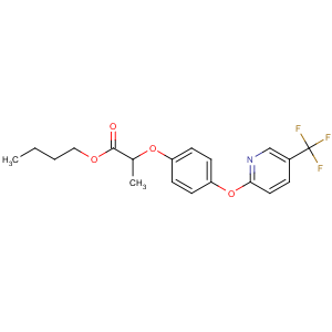 CAS No:86334-14-7 butyl 2-[4-[5-(trifluoromethyl)pyridin-2-yl]oxyphenoxy]propanoate