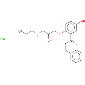 CAS No:86384-10-3 1-Propanone,1-[5-hydroxy-2-[2-hydroxy-3-(propylamino)propoxy]phenyl]-3-phenyl-