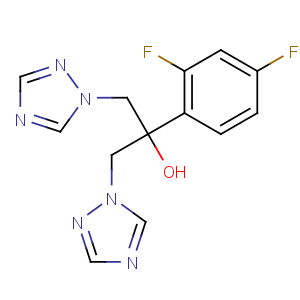 CAS No:86386-73-4 2-(2,4-difluorophenyl)-1,3-bis(1,2,4-triazol-1-yl)propan-2-ol