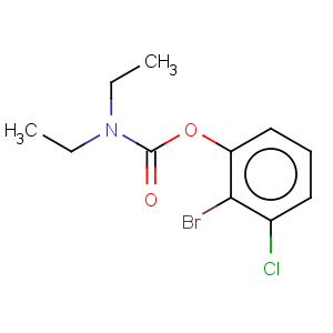 CAS No:863870-78-4 Carbamic acid,diethyl-, 2-bromo-3-chlorophenyl ester (9CI)