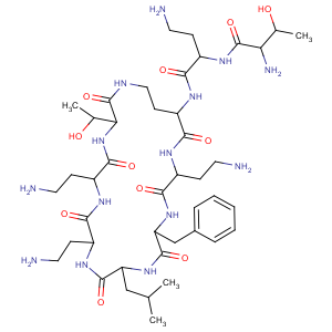 CAS No:86408-36-8 polymyxin b nonapeptide hydrochloride