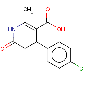 CAS No:864082-31-5 3-Pyridinecarboxylicacid, 4-(4-chlorophenyl)-1,4,5,6-tetrahydro-2-methyl-6-oxo-