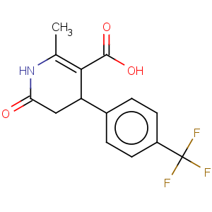 CAS No:864082-33-7 3-Pyridinecarboxylicacid, 1,4,5,6-tetrahydro-2-methyl-6-oxo-4-[4-(trifluoromethyl)phenyl]-