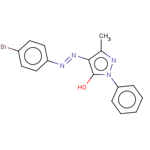 CAS No:86427-69-2 4-(4-Bromo-phenylazo)-5-methyl-2-phenyl-2H-pyrazol-3-ol