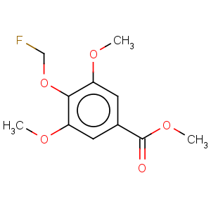 CAS No:864684-83-3 Benzoic acid,4-(fluoromethoxy)-3,5-dimethoxy-, methyl ester