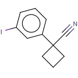 CAS No:864685-44-9 Cyclobutanecarbonitrile,1-(3-iodophenyl)-