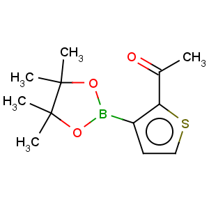 CAS No:864754-06-3 Ethanone,1-[3-(4,4,5,5-tetramethyl-1,3,2-dioxaborolan-2-yl)-2-thienyl]-