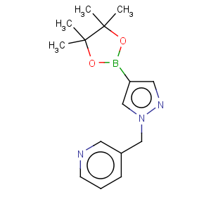 CAS No:864754-21-2 Pyridine,3-[[4-(4,4,5,5-tetramethyl-1,3,2-dioxaborolan-2-yl)-1H-pyrazol-1-yl]methyl]-
