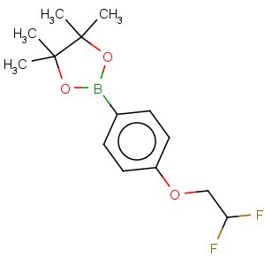 CAS No:864754-48-3 1,3,2-Dioxaborolane,2-[4-(2,2-difluoroethoxy)phenyl]-4,4,5,5-tetramethyl-