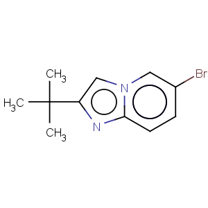 CAS No:864867-60-7 Imidazo[1,2-a]pyridine,6-bromo-2-(1,1-dimethylethyl)-