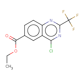 CAS No:865611-98-9 4-Chloro-2-trifluoromethyl-quinazoline-6-carboxylic acid ethyl ester