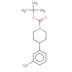 CAS No:865861-37-6 4-(3-AMINO-PHENYL)-PIPERIDINE-1-CARBOXYLIC ACID TERT-BUTYL ESTER