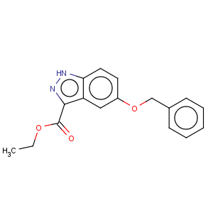 CAS No:865887-17-8 1H-Indazole-3-carboxylicacid, 5-(phenylmethoxy)-, ethyl ester