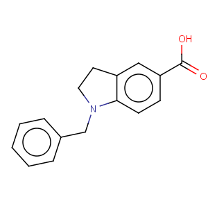 CAS No:866000-94-4 1-BENZYL-2,3-DIHYDRO-1H-INDOLE-5-CARBOXYLIC ACID