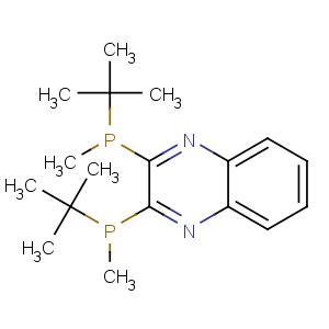 CAS No:866081-62-1 tert-butyl-[3-[tert-butyl(methyl)phosphanyl]quinoxalin-2-yl]-<br />methylphosphane