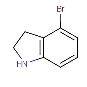 CAS No:86626-38-2 4-bromo-2,3-dihydro-1H-indole