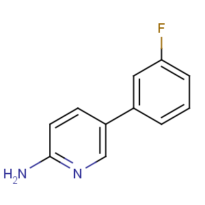 CAS No:866620-27-1 5-(3-fluorophenyl)pyridin-2-amine