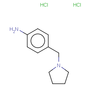 CAS No:866954-94-1 Benzenamine,4-(1-pyrrolidinylmethyl)-, hydrochloride (1:2)