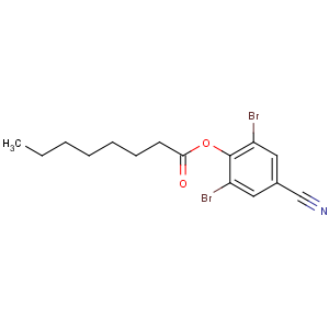 CAS No:86702-80-9 (2,6-dibromo-4-cyanophenyl) octanoate