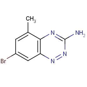 CAS No:867330-26-5 7-bromo-5-methyl-1,2,4-benzotriazin-3-amine