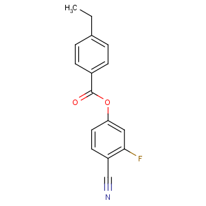 CAS No:86776-50-3 (4-cyano-3-fluorophenyl) 4-ethylbenzoate