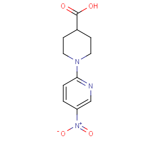 CAS No:868077-44-5 1-(5-nitropyridin-2-yl)piperidine-4-carboxylic acid