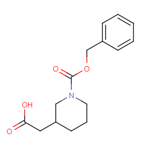 CAS No:86827-10-3 2-(1-phenylmethoxycarbonylpiperidin-3-yl)acetic acid